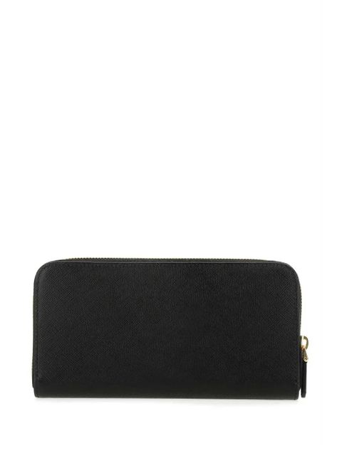 Prada large leather wallet - Black - zdjęcie produktu nr 2