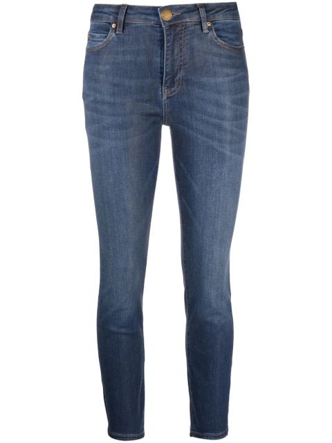 PINKO mid-rise cropped jeans - Blue - zdjęcie produktu nr 1