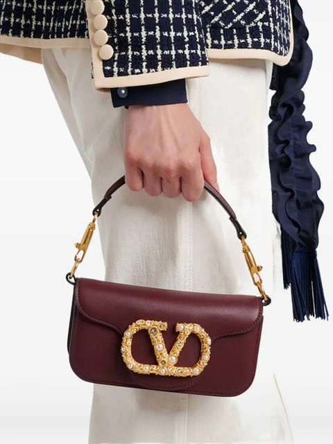 Valentino Garavani small Locò shoulder bag - Red