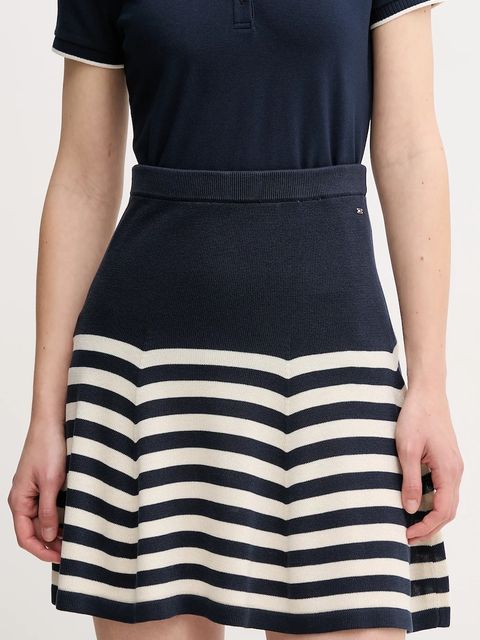 Tommy Hilfiger spódnica z jedwabiem - zdjęcie produktu nr 1