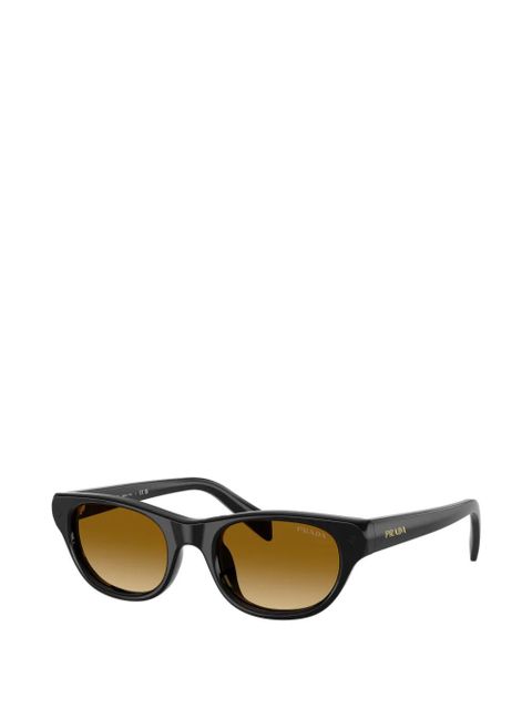 Prada Eyewear browline sunglasses - Black - zdjęcie produktu nr 2