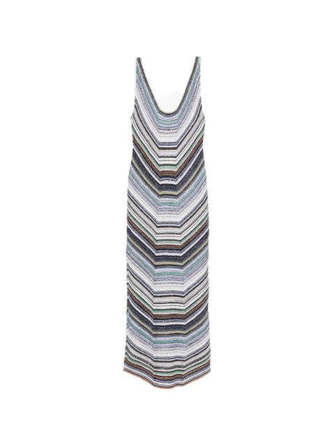 Missoni chevron sleeveless maxi dress - White - zdjęcie produktu nr 1