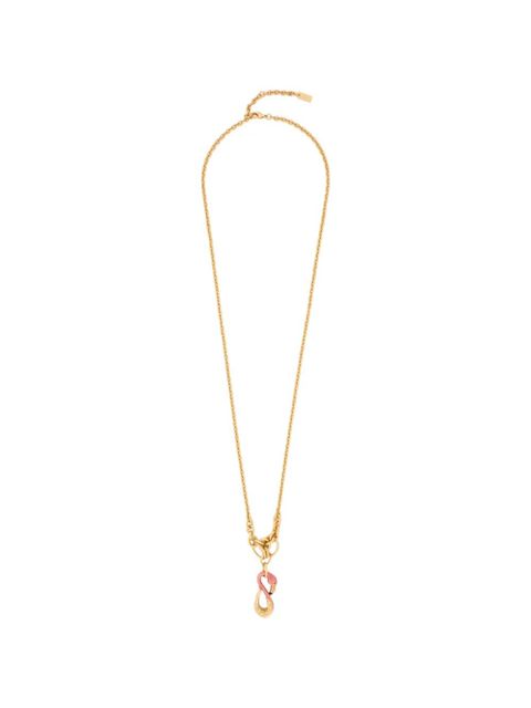 Chloé flamingo pendant necklace - Gold - zdjęcie produktu nr 1