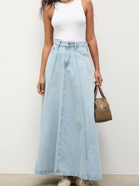 Answear.LAB spódnica jeansowa - zdjęcie produktu nr 1