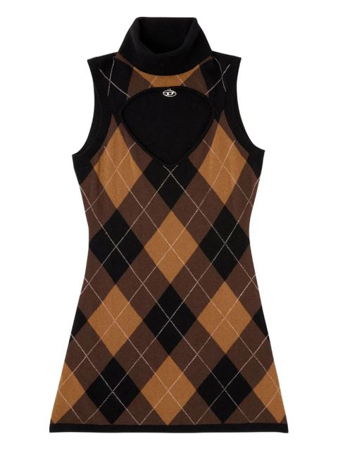 Diesel M-Romko mini dress - Brown - zdjęcie produktu nr 1