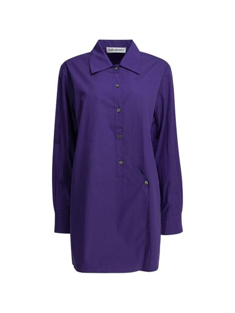 OUR LEGACY button blouse - Blue - zdjęcie produktu nr 1