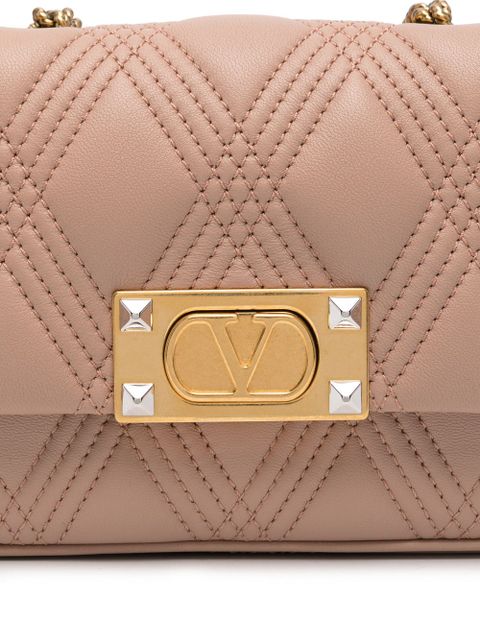 Valentino Garavani small Quiltie 67 shoulder bag - Pink