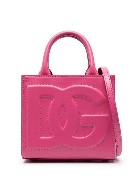 Dolce & Gabbana mini DG Daily tote bag - Pink - zdjęcie produktu nr 1