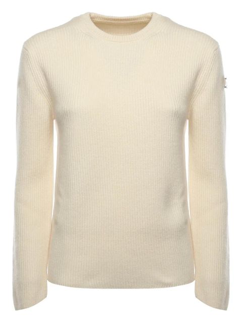 Moncler x Jil Sander logo-patch sweater - Neutrals - zdjęcie produktu nr 1