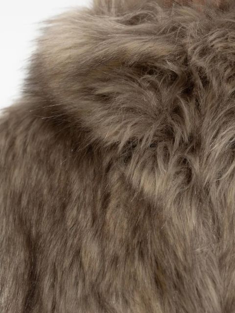 MISBHV faux-fur jacket - Neutrals