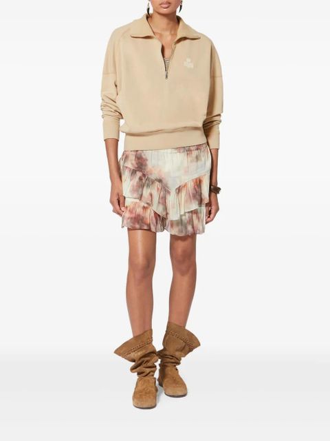 MARANT ÉTOILE Ross zip sweatshirt - Neutrals - zdjęcie produktu nr 2