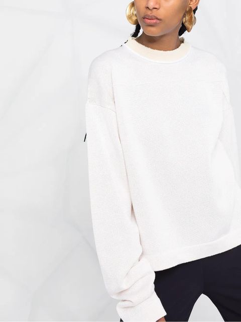 Jil Sander two-tone jumper - Neutrals