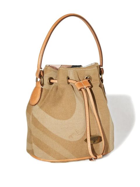 PUCCI Yummy drawstring bucket bag - Brown