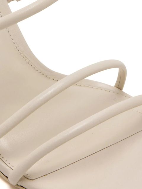 Cult Gaia grape heel strap sandals - Neutrals