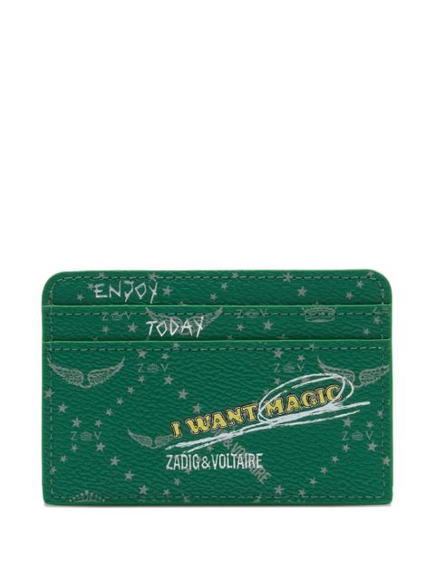 Zadig&Voltaire ZV Pass monogram wallet - Green - zdjęcie produktu nr 2