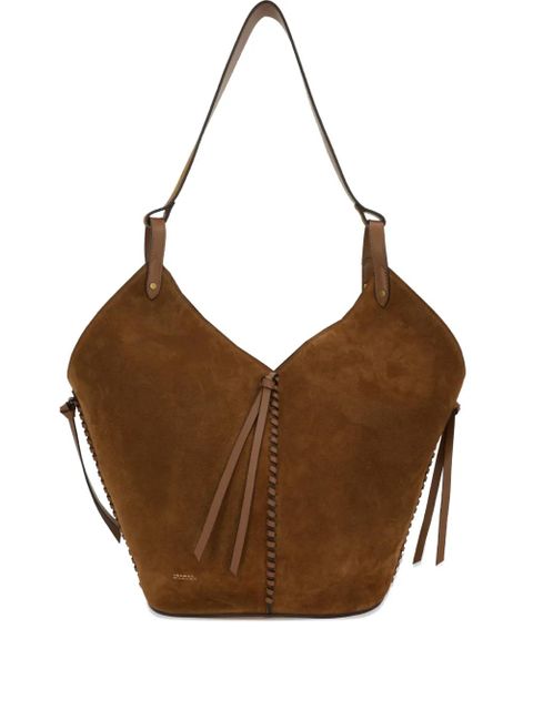 ISABEL MARANT Tampa suede tote bag - Brown - zdjęcie produktu nr 1