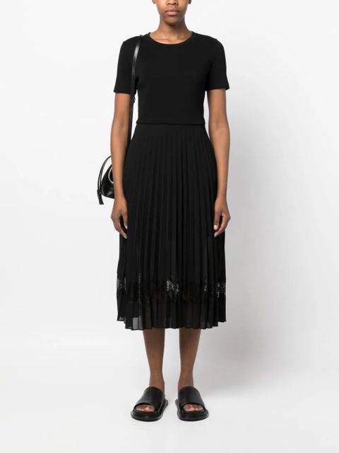 Claudie Pierlot Twist midi dress - Black - zdjęcie produktu nr 2