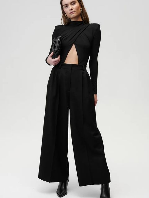 Undress Code body Thong damska kolor czarny gładka 801