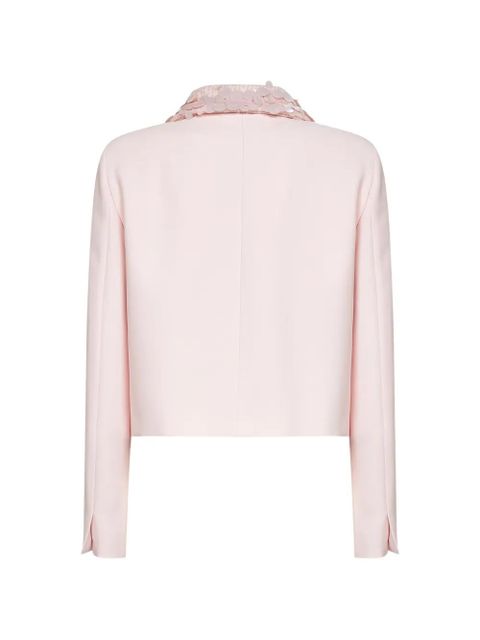 Max Mara sequin-embellishment blazer - Pink - zdjęcie produktu nr 2