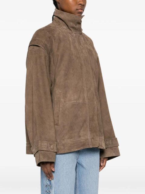 ROTATE BIRGER CHRISTENSEN leather jacket - Brown