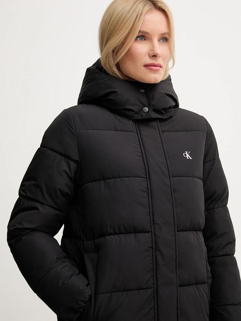 Calvin Klein Jeans kurtka kolor czarny przejściowa LV047D512G - zdjęcie produktu nr 2