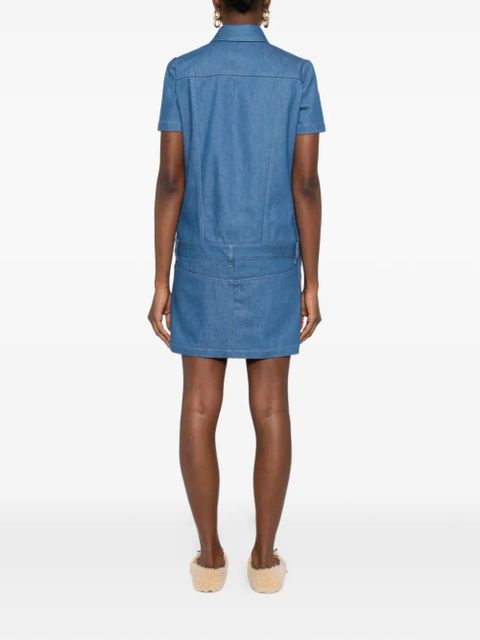 Gucci denim mini dress - Blue