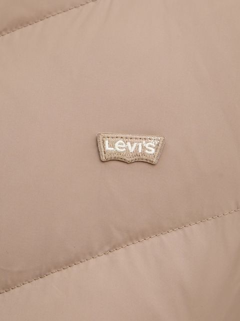 Levi's kurtka kolor beżowy zimowa 003FW