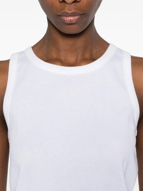 The Row Frankie cotton tank top - White