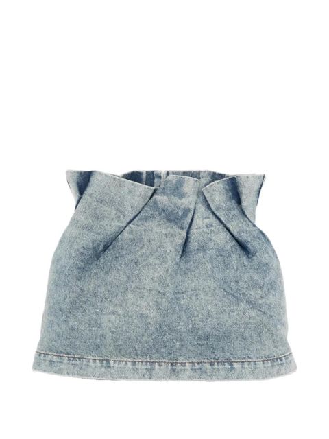 Magda Butrym pleated mini skirt - Blue - zdjęcie produktu nr 1