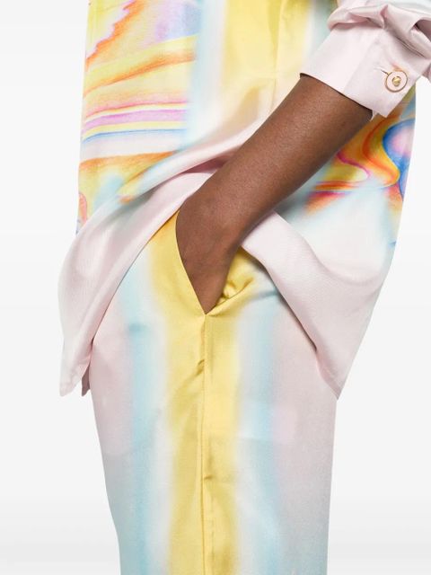 Casablanca Psychedelic Nirvana trousers - Yellow