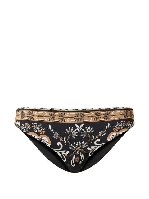 TWINSET foulard-print bikini bottom - Black - zdjęcie produktu nr 1