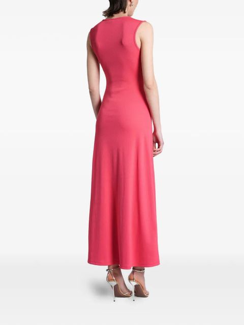 Christopher Esber Hiero stone-embellished cut-out maxi dress - Pink