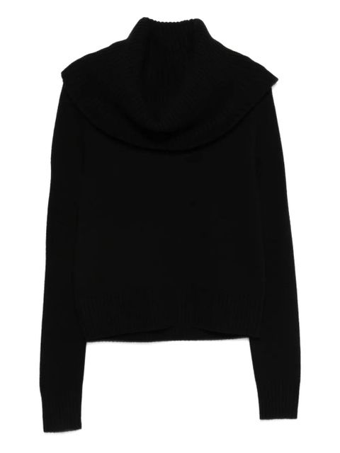 TOTEME funnel sweater - Black - zdjęcie produktu nr 1