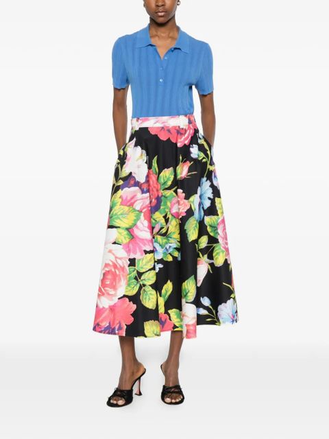 Moschino floral skirt - Black - zdjęcie produktu nr 1