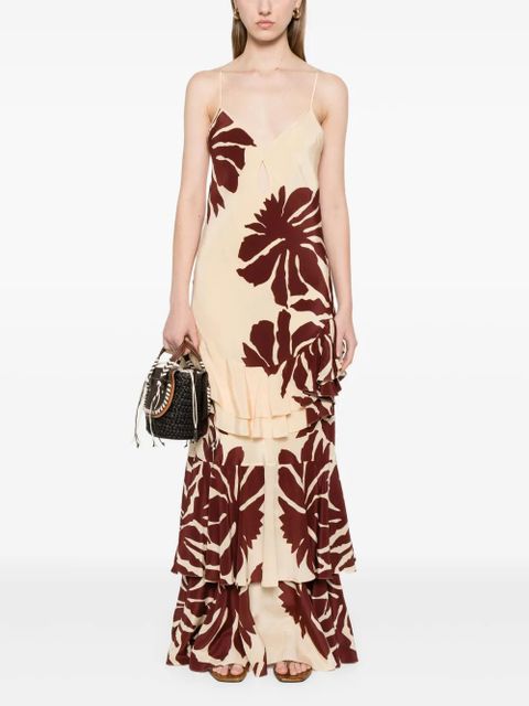 Johanna Ortiz Reinterpretation maxi dress - Neutrals