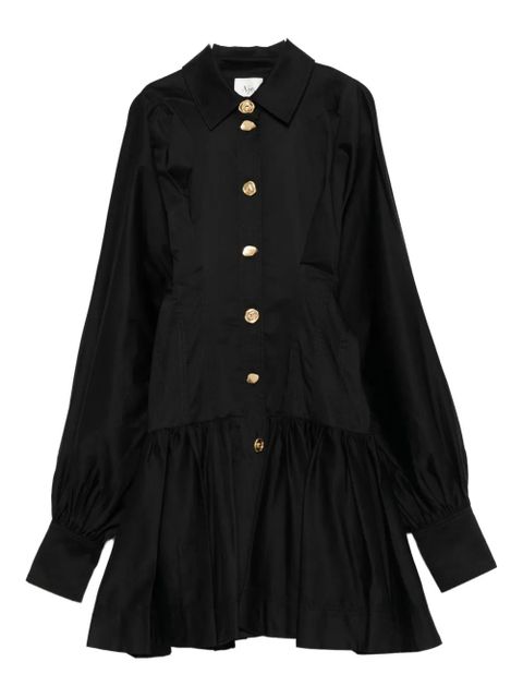 Aje Alexa buttoned-up minidress - Black