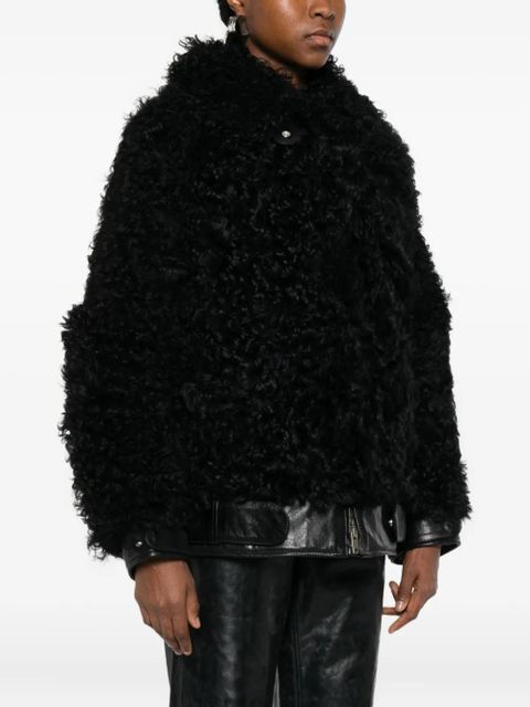 Golden Goose Osanne shearling jacket - Black - zdjęcie produktu nr 2