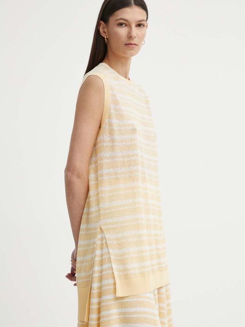 AERON kamizelka z domieszką lnu SAINT - zdjęcie produktu nr 1