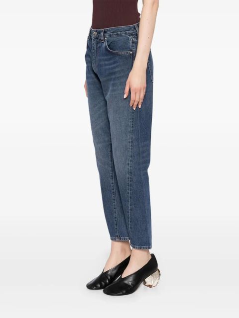 TOTEME twisted-seam straight-leg jeans - Blue