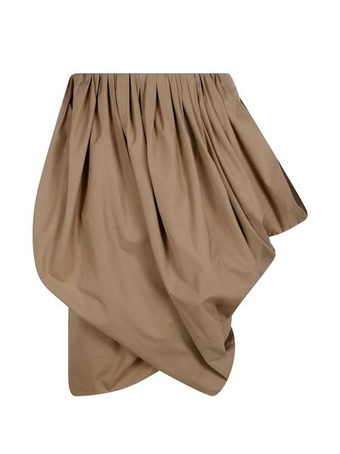 Chloé draped pleated skirt - Neutrals - zdjęcie produktu nr 1