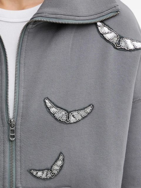 Zadig&Voltaire zip track jacket - Grey