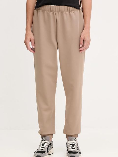 adidas Performance spodnie treningowe Motion Essentials damskie kolor brązowy gładkie JY2813 - zdjęcie produktu nr 1