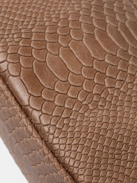 Answear.LAB torebka skórzana kolor brązowy