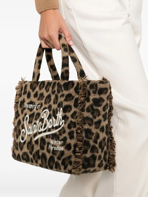 MC2 Saint Barth Colette top-handle tote bag - Brown