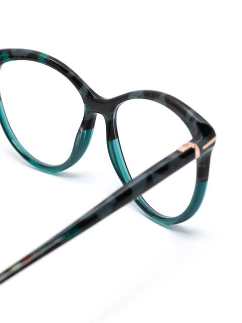 TOM FORD Eyewear cat-eye frame glasses - Blue