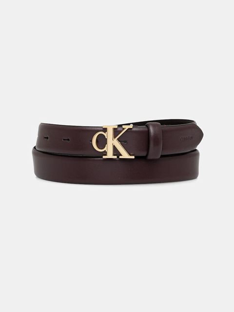 Calvin Klein pasek skórzany damski kolor brązowy LV04F7054G - zdjęcie produktu nr 1