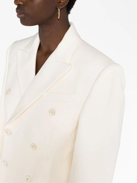 WARDROBE.NYC Contour double-breasted blazer - Neutrals