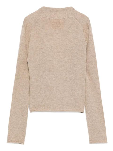 Guest In Residence hook-closure cashmere cardigan - Neutrals - zdjęcie produktu nr 2