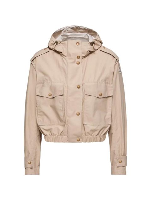 Moncler Carex button-fastening flap-pocket jacket - Neutrals - zdjęcie produktu nr 1
