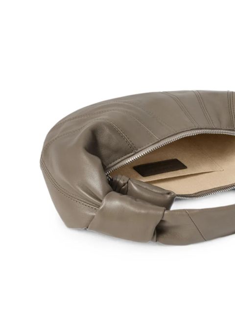 LEMAIRE mini Fortune Croissant knotted shoulder bag - Neutrals